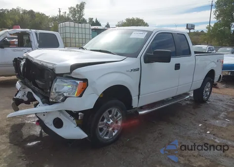 2013 Ford F-150 Stx из США, поврежденный, VIN 1FTFX1EF9DFA52657